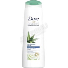 3 Adet Dove Şampuan Aloe Vera Kepek Karşıtı 400 ml