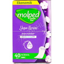 5 Adet Molped Günlük Yoğun Koruma 40 Lı