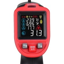 Wintact WT323E Rutubet Küf Analizli Lazerli Termometre 1050°C