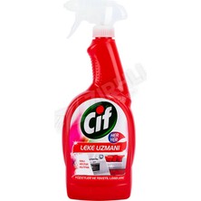 2 Adet Cif Kırmızı Her Yer Leke Uzmanı Yüzey Temizleyici Sprey 750 ml