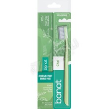 4 Adet Banat Set Chai (Yeşilçay ) Diş Fırçası + 50 ml Macun Orta