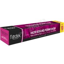 4 Adet Flodex Hazır Kesilmiş Pişirme Kağıdı 10 Parça