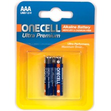Onecell Ultra Premium Alkalin Aaa Boy Pil 2li 1 Adet