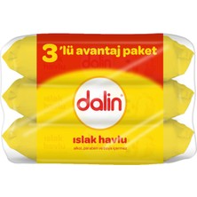 8 Adet Dalin Islak Havlu 3X56'LI