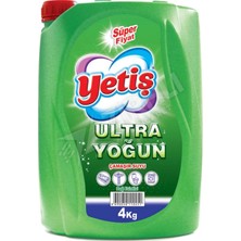 4 Adet Yetiş Ultra Çamaşır Suyu Dağ Esintisi 4 kg