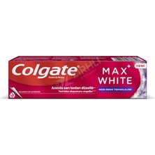 5 Adet Colgate Max White Mor Renk Teknolojisi  Diş Macunu 75 ml