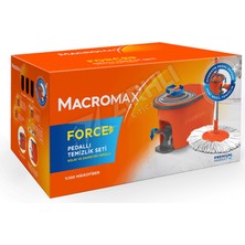 4 Adet Macromax Force Pedallı Otomatik Temizlik Seti