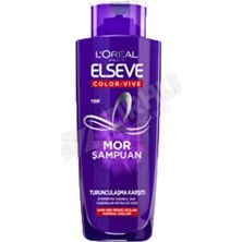 3 Adet Elseve Mor Şampuan 200 ml