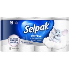 3 Adet Selpak Extra Tuvalet Kağıdı 16'lı