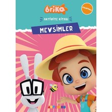 Kuzgun Ticaret Briko Mevsimler - Çıkartmalı Aktivite Kitabı Serisi