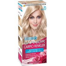 4 Adet Garnier Çarpıcı Renkler Saç Boyası 111 Ekstra Açık Gümüş Sarı