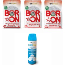 Boron Doğal Çamaşır Deterjanı Beyazlar Için 78 Yıkama 12 kg + Bortam Dezenfektan