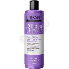 3 Adet Urban Care Expert Series Biotin & Caffeine Şampuan 350 ml