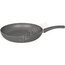 3 Adet Mehtap Tava 24 cm Gri Granit (2.5mm)