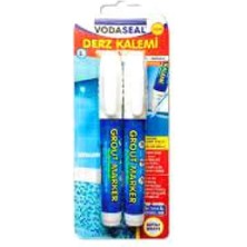 MiraLive 2 Parça  Beyaz Derz Kalemi (4887)