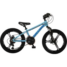 Salcano Ng Team 20MD11 18 Vites Mono Blok Disk Fren Çocuk Bisikleti (120-145 cm Boy)