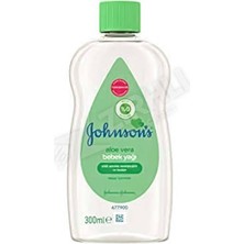 5 Adet Johnson's Baby Aloe Vera Yağ 300 ml