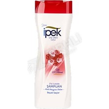 İpek 5 Adet Ipek Boyalı Saçlar Için 2'si 1 Arada Gül Özlü Şampuan 480 ml
