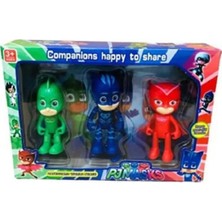 Matmel Pjmasks Figürleri Seti Cizgi Flim Oyuncak Figürleri