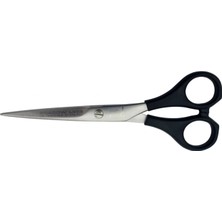 MiraLive Shadow Line 2217 M-525 Plastik Saplı Balık Sırtı Makas No: 6 Inç / 15,24 cm - Paslanmaz Çelik