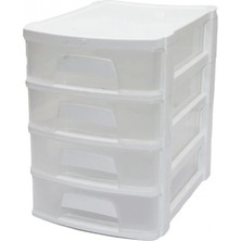 MiraLive Tonton - No:2 Çekmece 4 Katlı 16.5X21.5X24CM (4887)