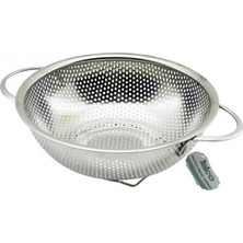 MiraLive 19CM  Metal Kulplu  Çelik Sepet Süzgeç Ince Tel Ayaklı (4887)