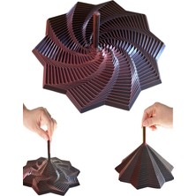 MİNGODAN Duyusal Oyuncak Spiral – Stres Giderici Fidget Viral - Spiral Illüzyon, Dikkat Geliştirici Anti Fidget Büyük Boy