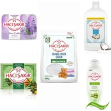 Hacı Şakir Full Sabun Seti El Sabunu,şampuan,granür Matik ,güzellik Sabunu,banyo Sabunu