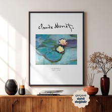 Persona Istanbul Claude Monet "nymphéas, 1897-1898" - Empresyonist Sanat Posteri (Çerçevesiz)