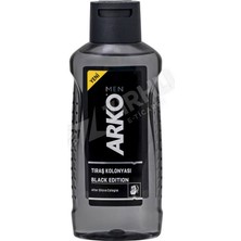 3 Adet Arko Tıraş Kolonyası Black  Edition 255 ml
