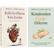 İndigo Kitap Kendimden Özür Dilerim ve Kalbi Iyi Olanın Yolu Zordur Miraç Çağrı Aktaş 2 Kitap Set
