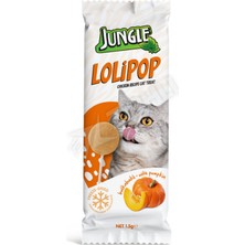 4 Adet Jungle Kedi Lolipop Bal Kabaklı 1,5 gr