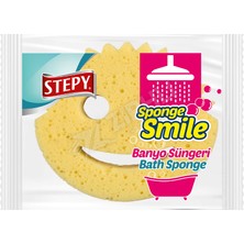 4 Adet Stepy Sponge Smile Yetişkin Duş Süngeri