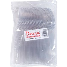 2 Adet Deva Lüx Kalın Kaşık 100 Lü