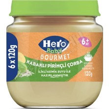 3 Adet Hero Baby Gourmet Kabaklı Pirinçli Çorba 120 gr