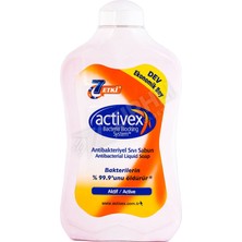 3 Adet Activex Aktif Sıvı Sabun 1.5 Lt