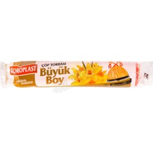 2 Adet Koroplast Çöp Torbası Büyük Vanilya Kokulu 10'lu