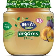 3 Adet Hero Baby Organik Erik Püresi 120 gr