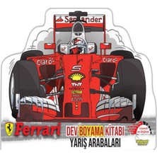 Kuzgun Ticaret Ferrari Dev Boyama Yarış Arabaları