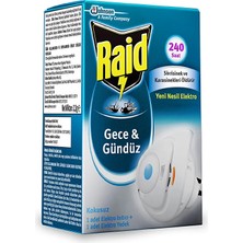 Raid Gece & Gündüz Sistem 2.2 G Elektrikli Sinek Kovucu Cihaz (5 Adet)