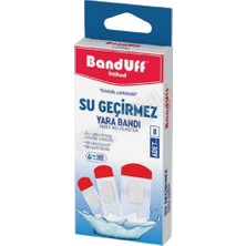 4 Adet Banduff Yara Bandı Su Geçirmez 8'li