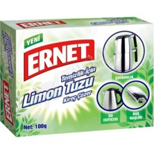 3 Adet Ernet Limon Tuzu Temizlik Için 100 gr