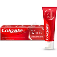 4 Adet Colgate Optic White Parıldayan Beyazlık Diş Macunu 75 ml
