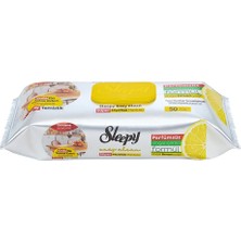 Sleepy Yüzey Temizlik Süper Mutfak Havlusu Limon 50 Adet (2 Adet)