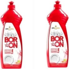 Eti Maden Boron 2 Adet Elde Yıkama Sıvı Bulaşık Deterjanı 2*650 ml