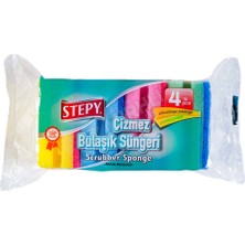 4 Adet Stepy Çizmez Sünger 4 Lü