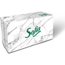 4 Adet Sofia Dik Kutu Mendil 100'LÜ