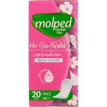3 Adet Molped Günlük Her Gün Ferahlık 20 Li