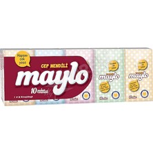 4 Adet Maylo Cep Mendili 10'lu