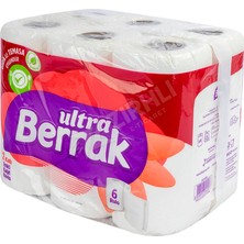 3 Adet Berrak Kağıt Havlu 6'lı